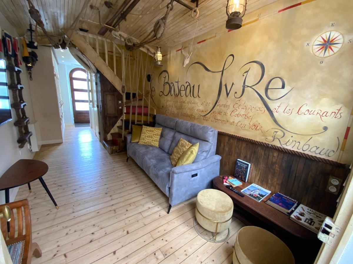 Maison Bord De Mer « Le Bateau Ivre » Сен-Мало Экстерьер фото